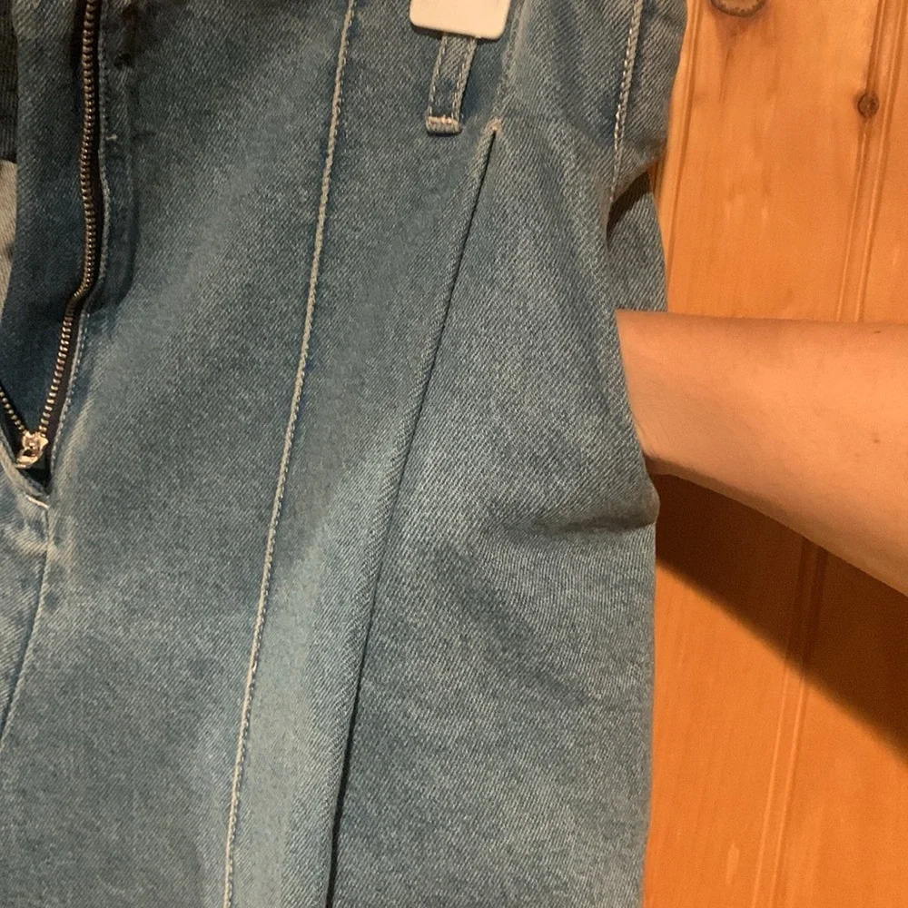 Sea New York Blue Jean Shorts with Cream Trim - Picture 5 of 9